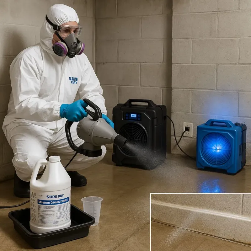 Sanitization and Odor Removal process in Douglas County, IL