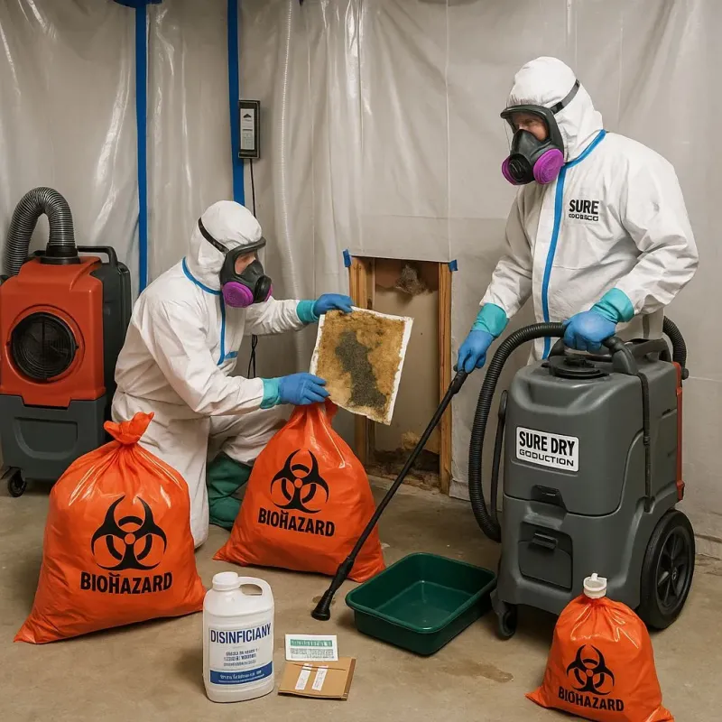 Contaminated Water Handling Protocols process in Douglas County, IL