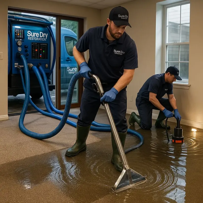Water Extraction and Removal process in Douglas County, IL